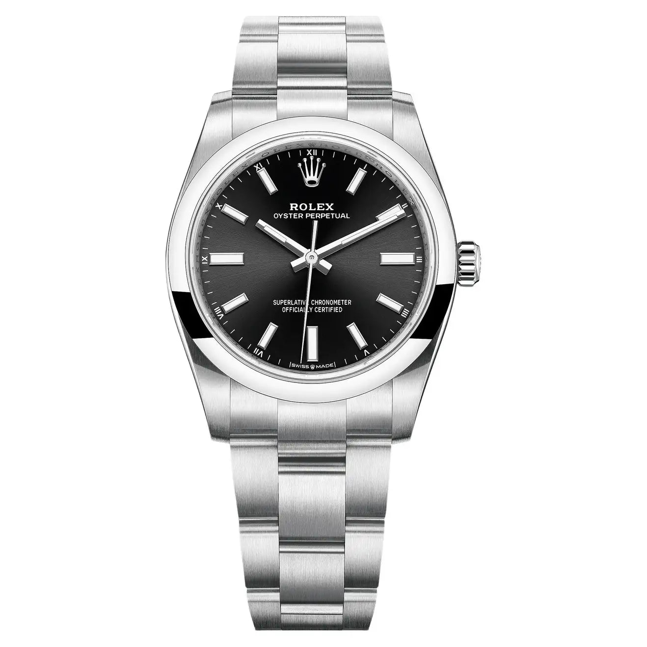 Rolex Oyster Perpetual 124200 Black Dial Box + Papers OP34