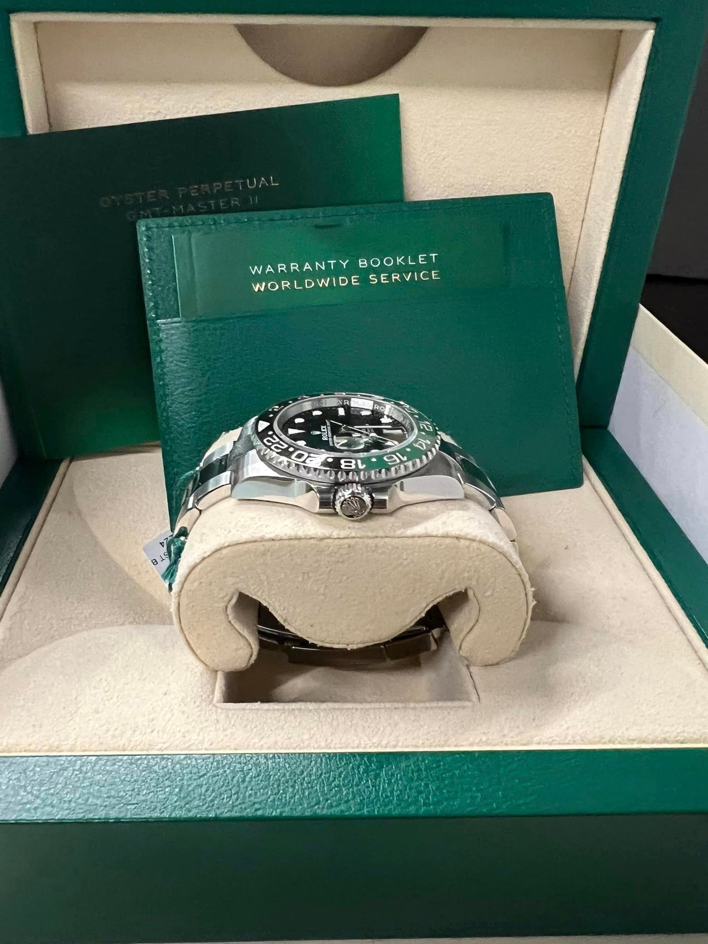 Rolex GMT-Master II Ref 126720VTNR Sprite Oyster Box + Papers