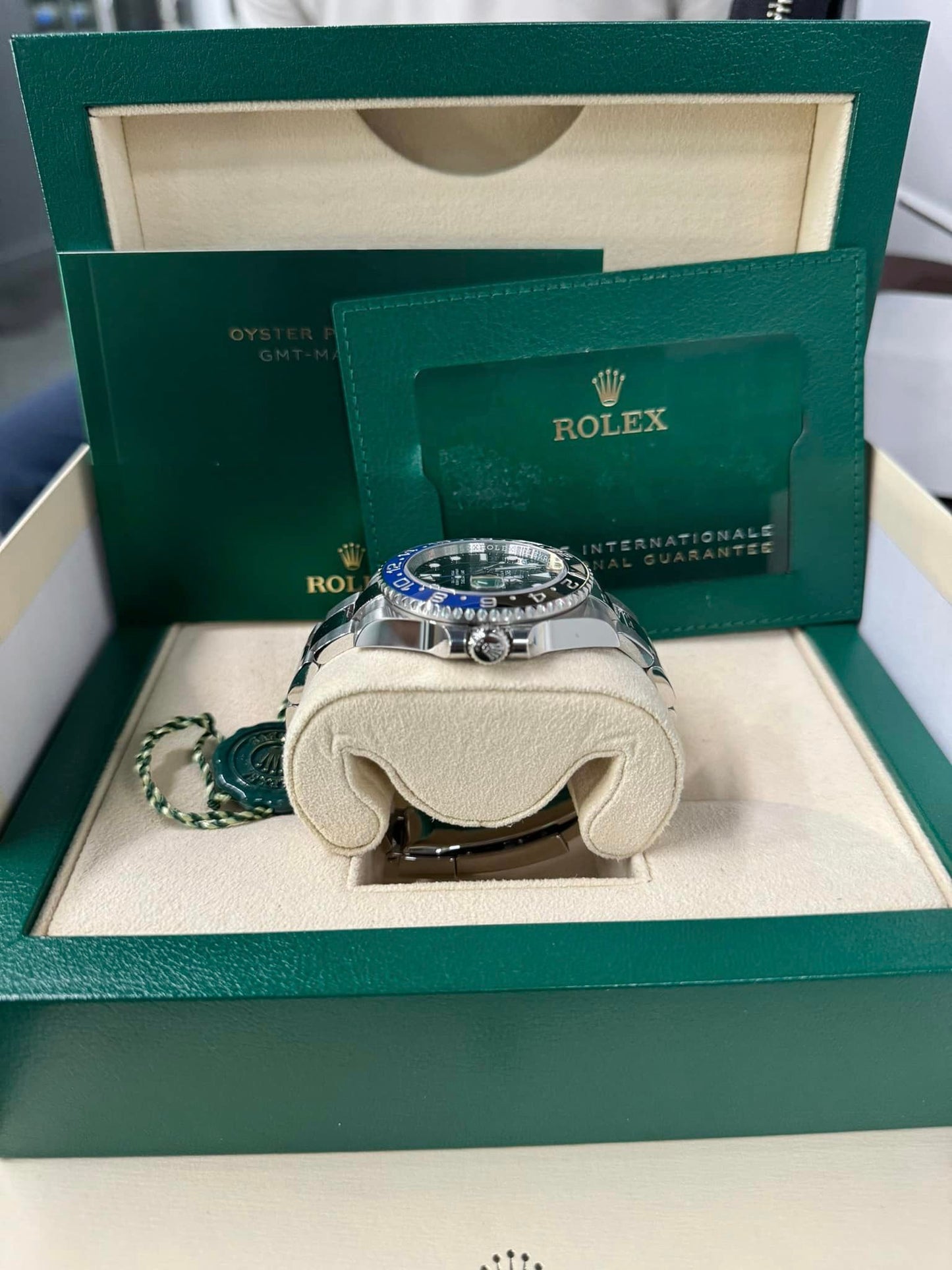 2022 Rolex GMT-Master II Ref 126710BLNR Batman Oyster Bracelet Box + Papers