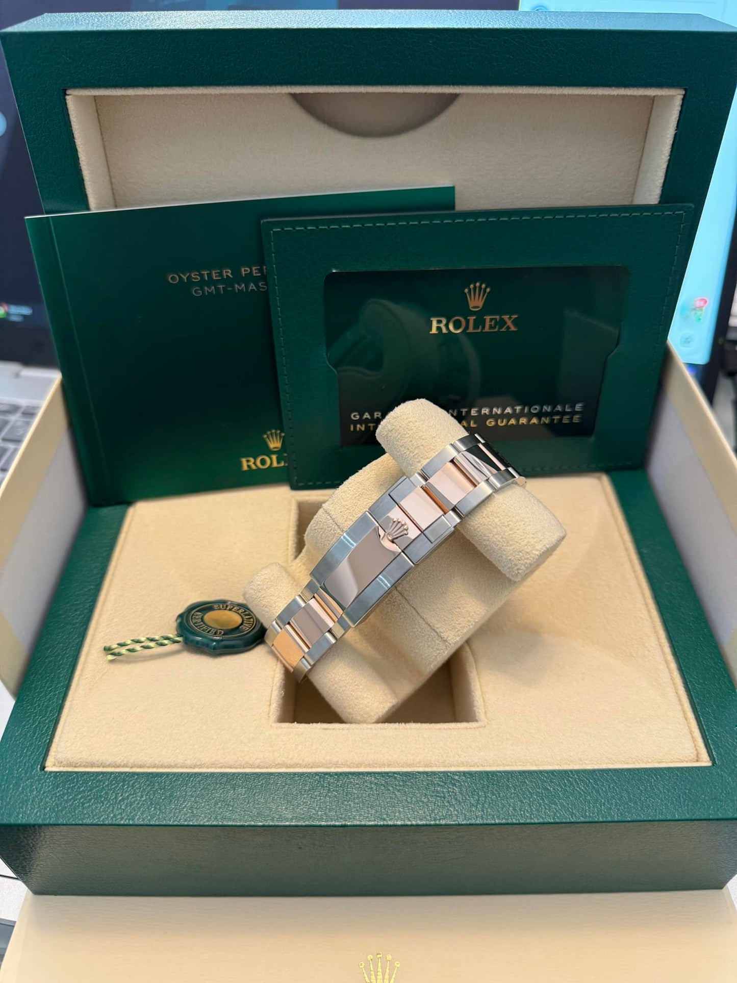 2024 New ROLEX GMT-MASTER II 126711 40MM BLACK DIAL WITH TWO TONE OYSTER BRACELET BOX + PAPERS Rootbeer