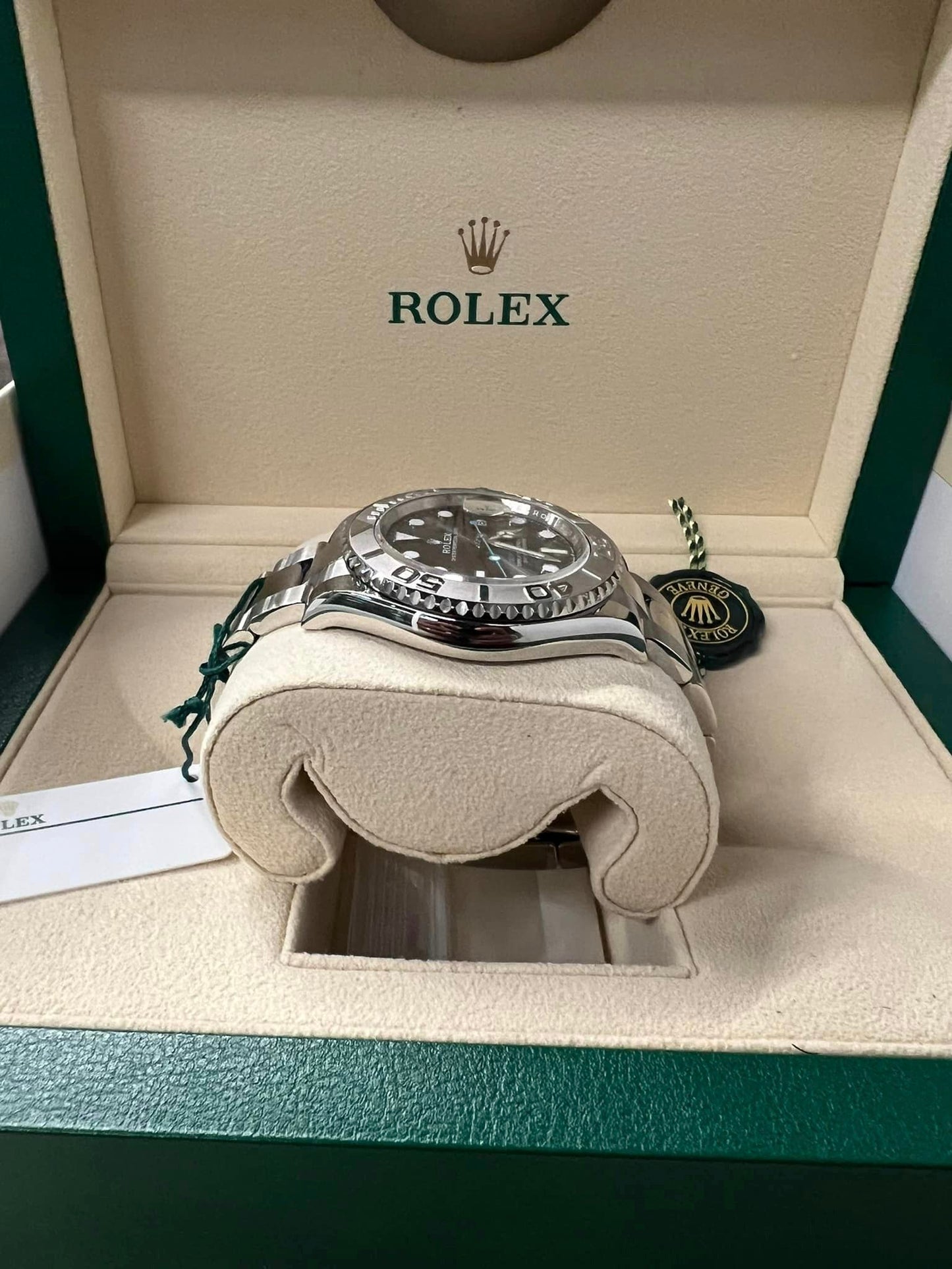 ROLEX Yacht-master 40 126622 Rhodium DIAL WITH OYSTER BRACELET BOX + PAPERS