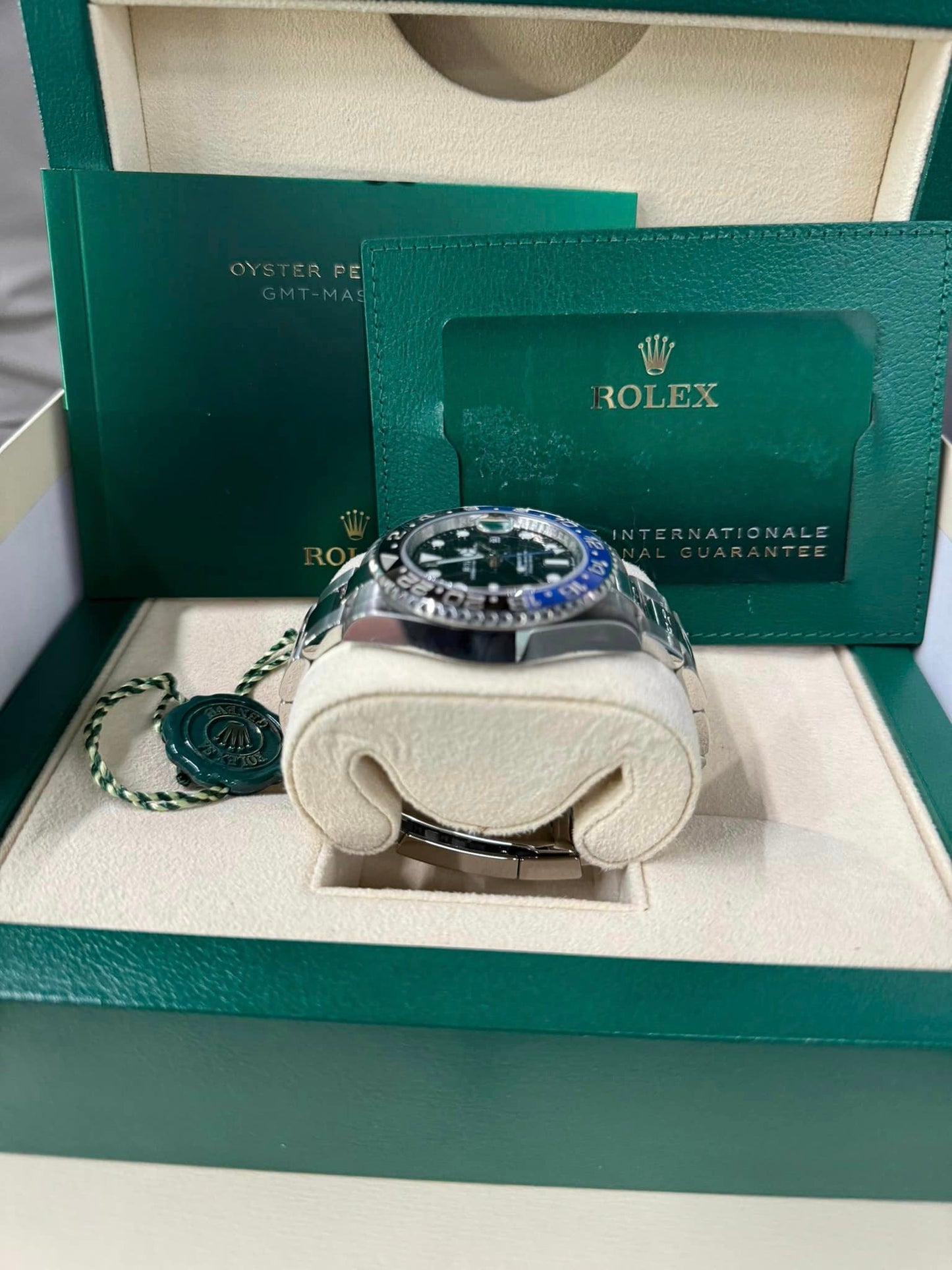 2022 Rolex GMT-Master II Ref 126710BLNR Batman Oyster Bracelet Box + Papers