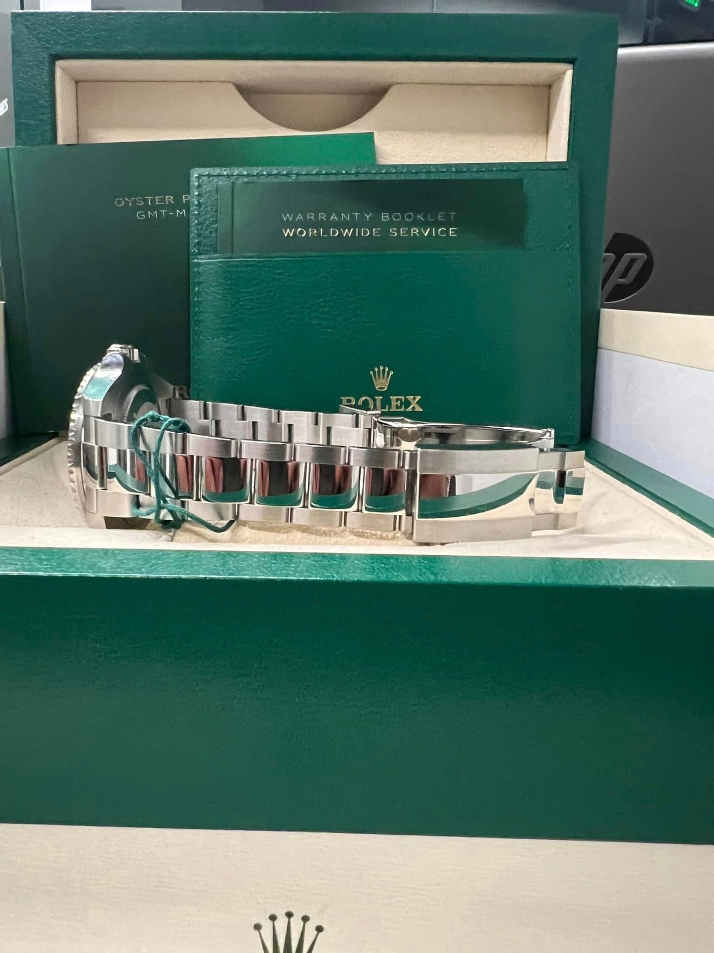 Rolex GMT-Master II Ref 126720VTNR Sprite Oyster Box + Papers