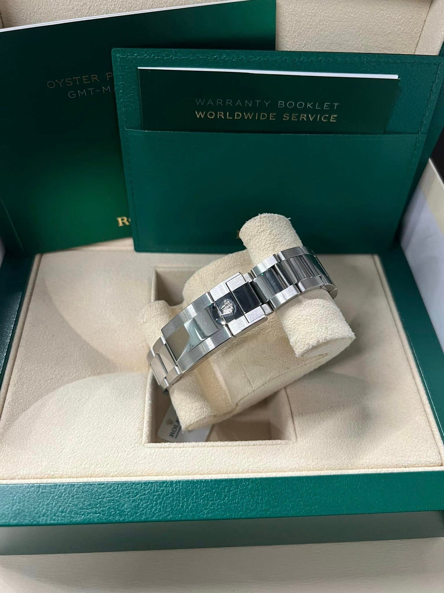 Rolex GMT-Master II Ref 126720VTNR Sprite Oyster Box + Papers