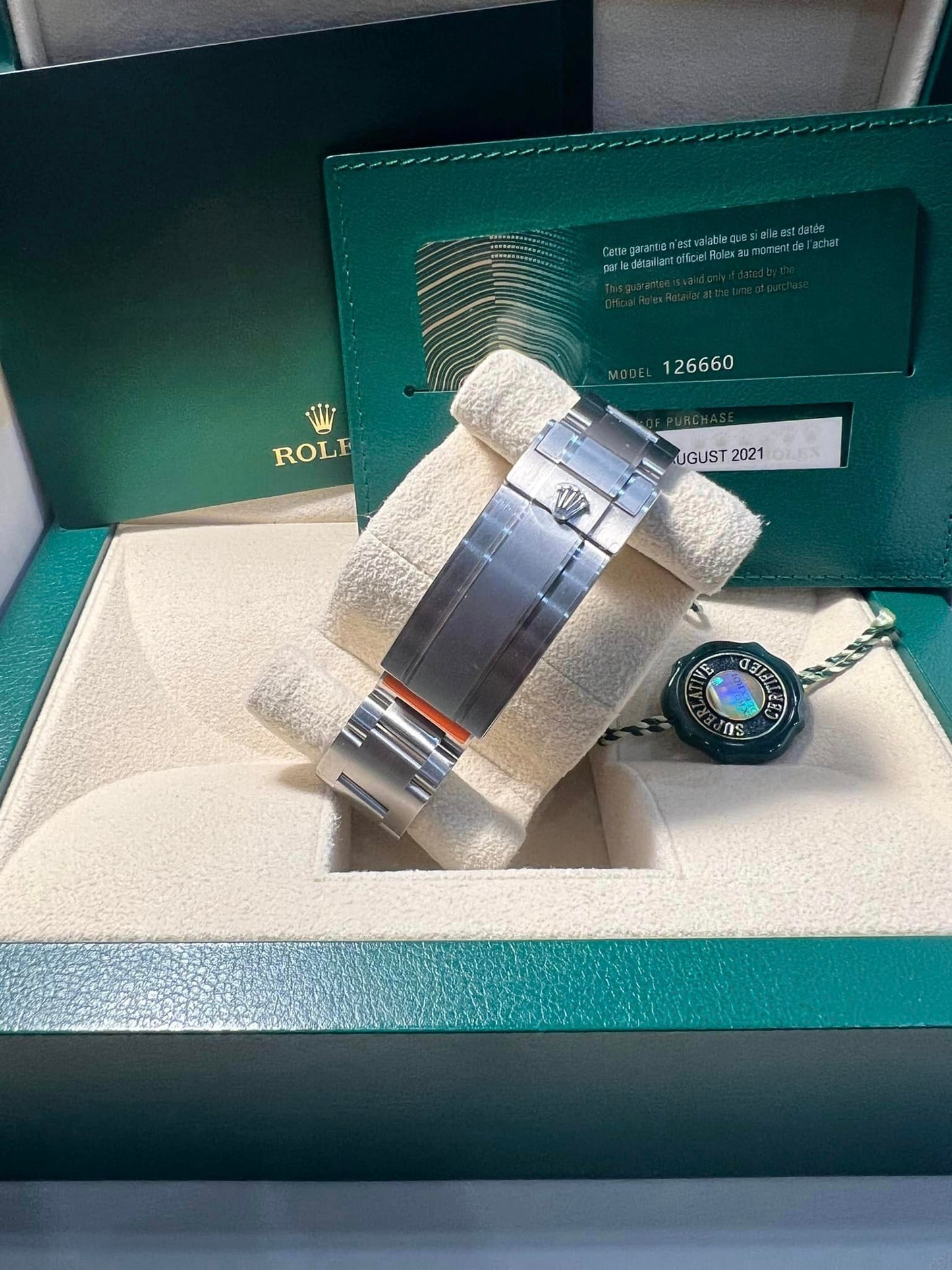 Rolex Sea-Dweller 126660 Deepsea Blue Dial James Cameron Box + Papers