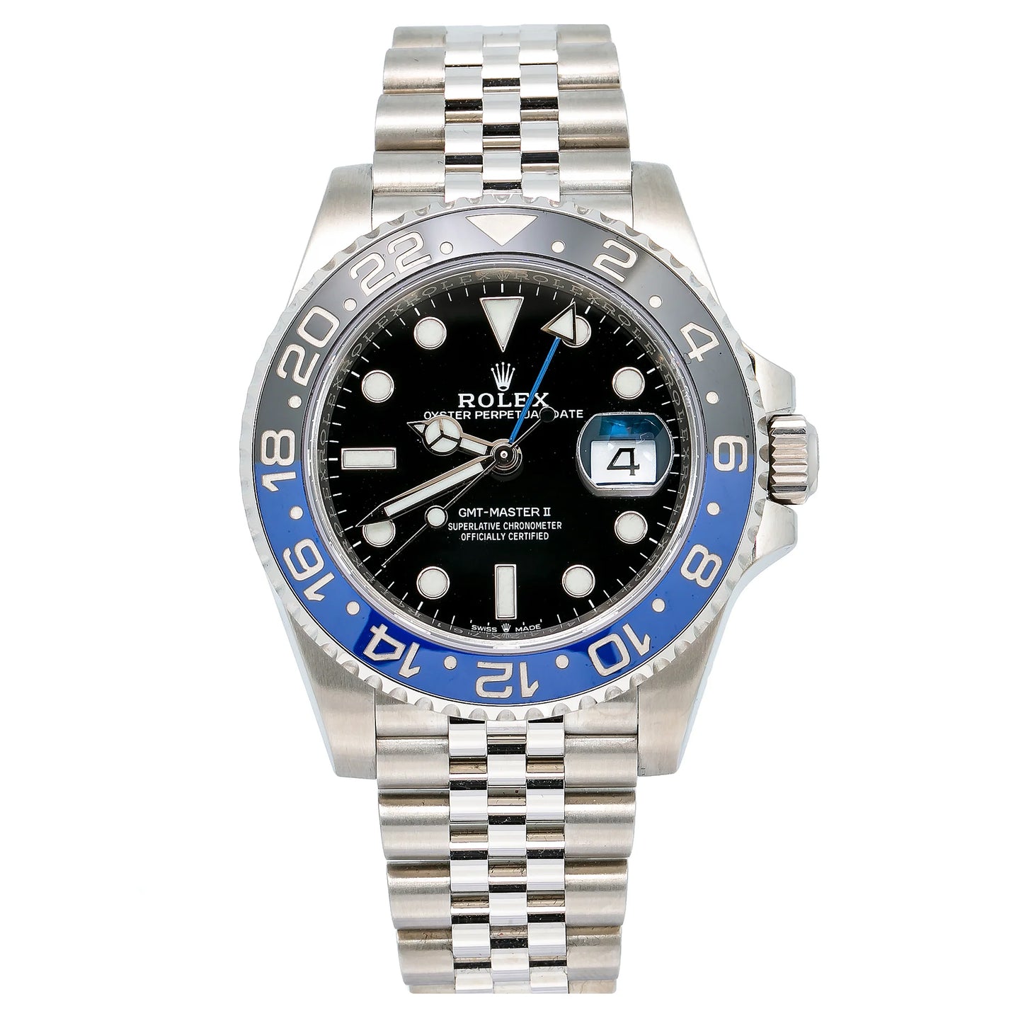 Rolex GMT-Master II Ref 126710BLNR Batman Jubilee Box + Papers