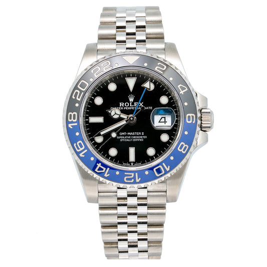 Rolex GMT-Master II Ref 126710BLNR Batman Jubilee Box + Papers