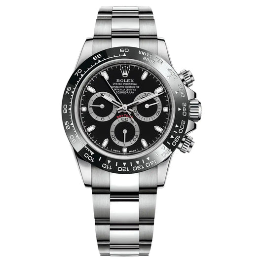 Rolex Black Ceramic Daytona Steel 40mm 116500LN Box + Papers