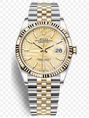 Rolex 126233 Golden Palm