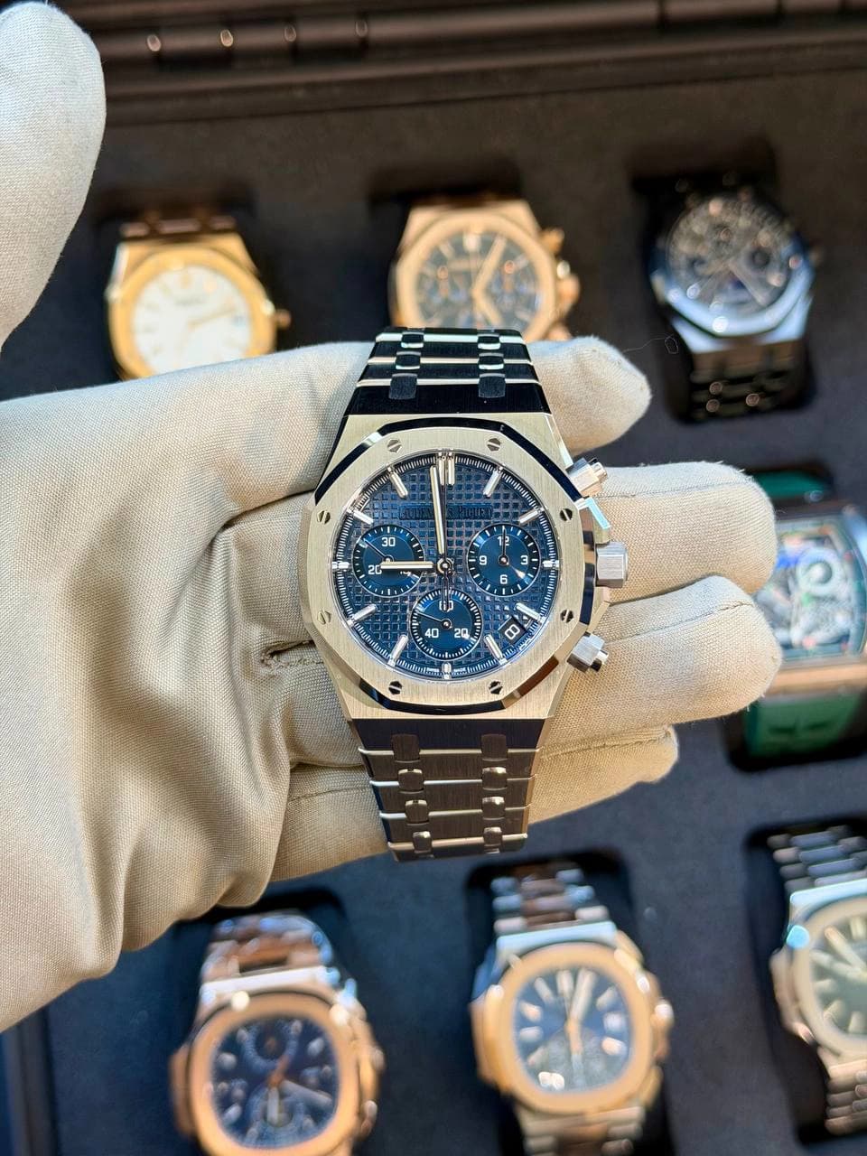 Audemars Piguet Royal Oak Chronograph "Blue dial"