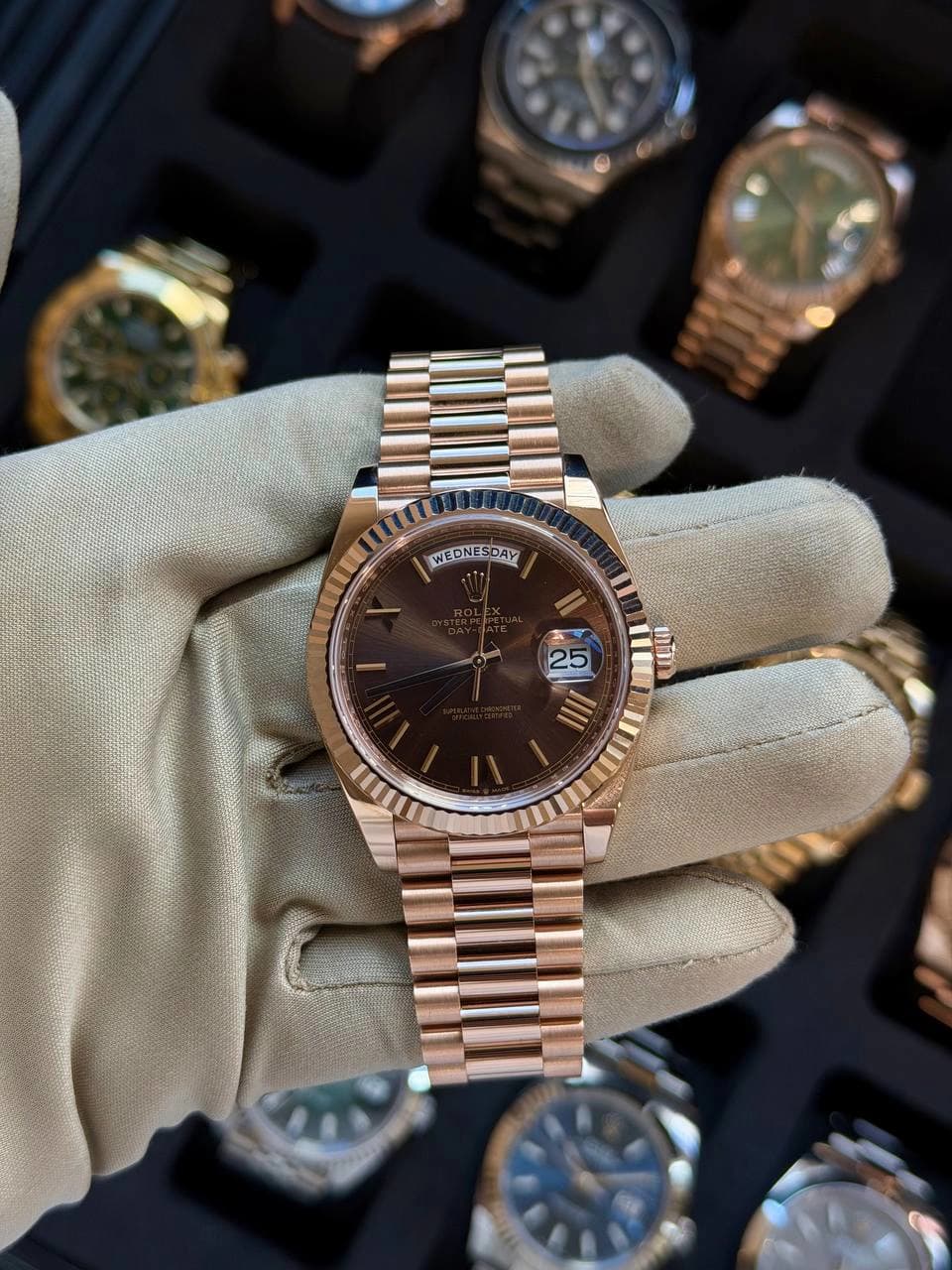 Rolex Day-Date 40 "Chocolate dial"