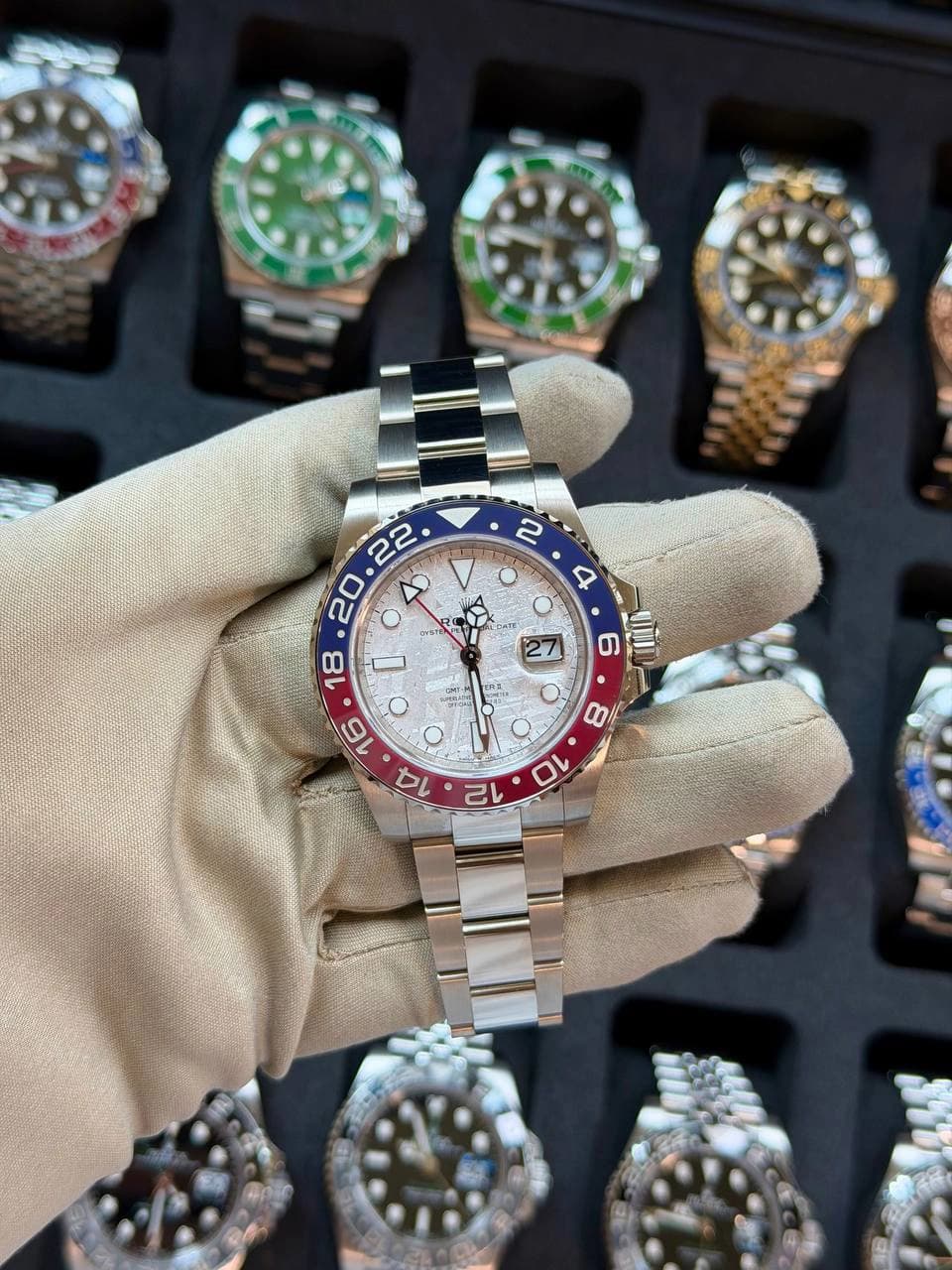 Rolex GMT-Master II "Pepsi Meteorite"