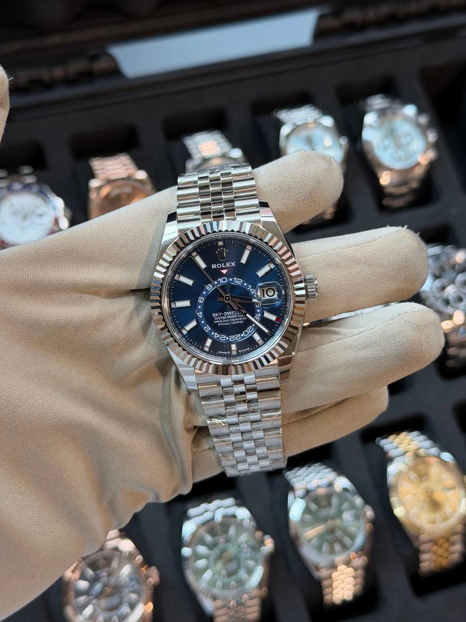 Rolex Sky-Dweller "Blue Jubilee"