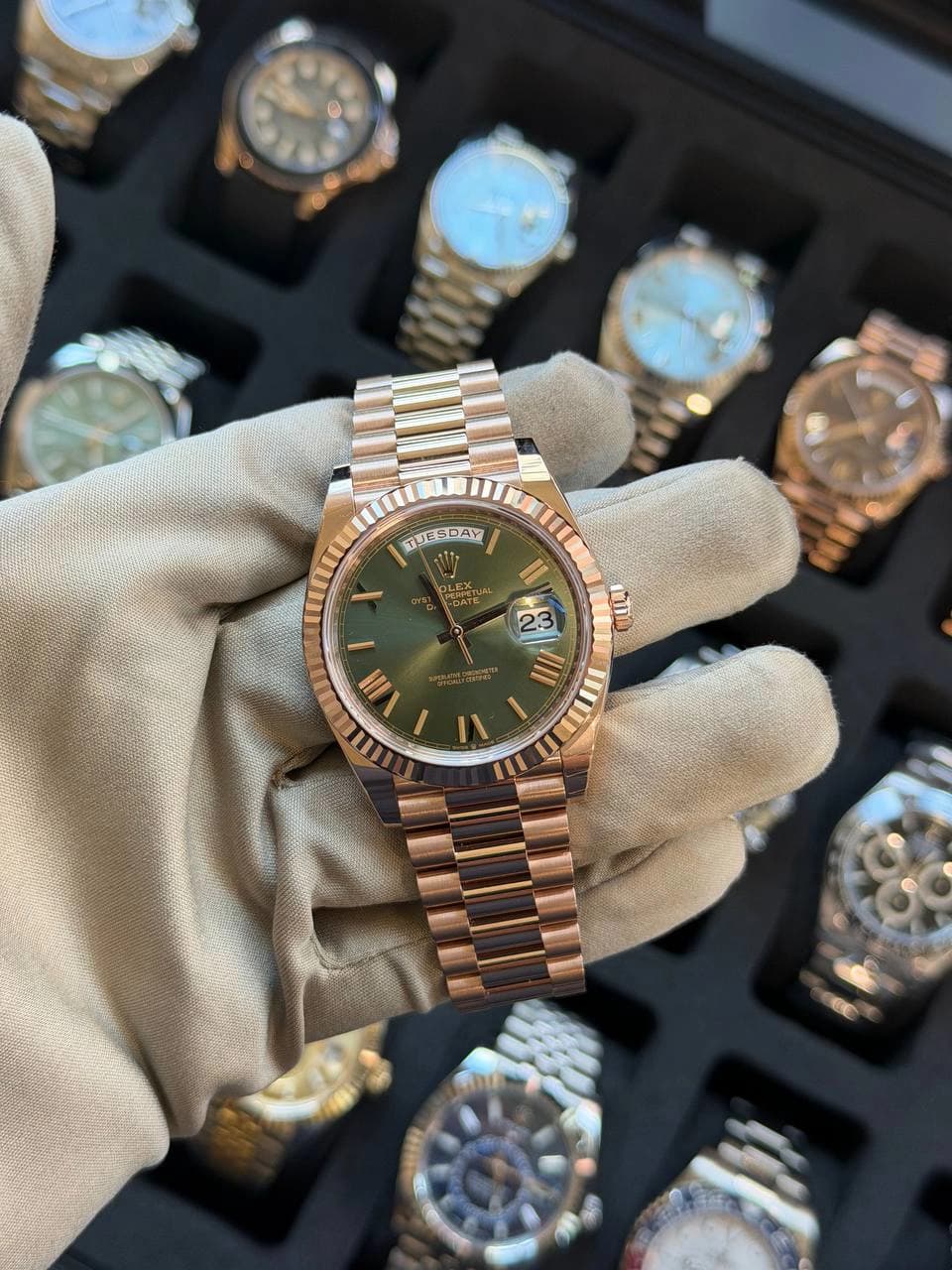 Rolex Day-Date 40 "Olive Green"