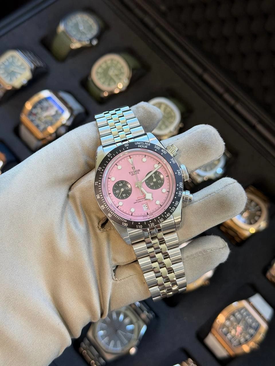 Tudor Black Bay Chrono 79360N Pink