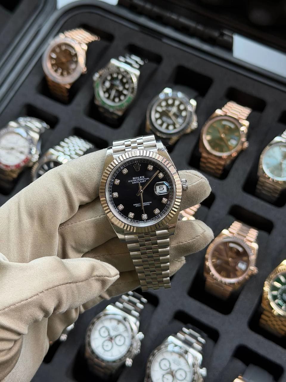 Rolex Datejust 41mm 126334 Black diamond