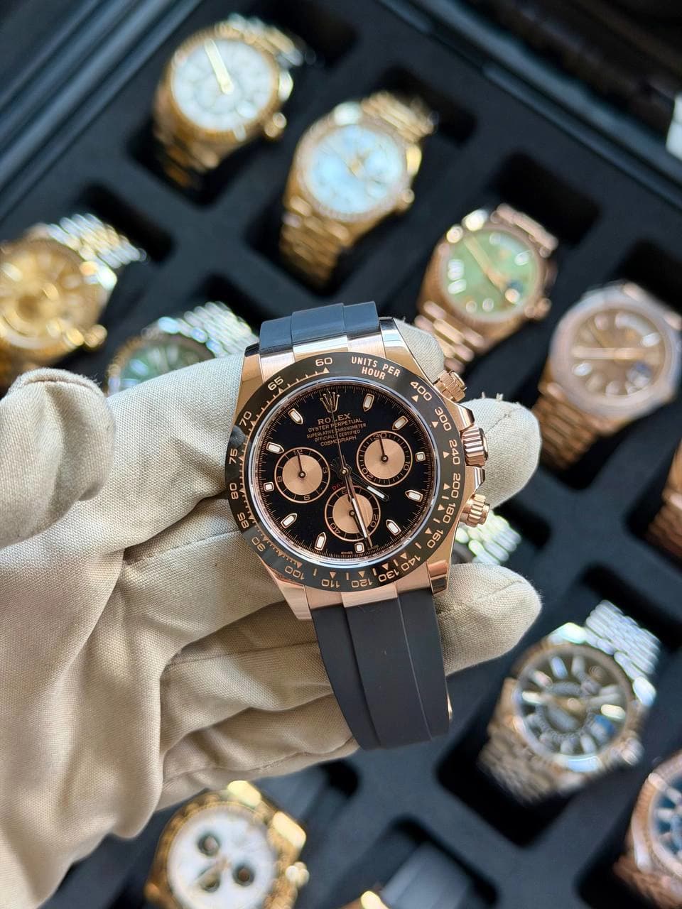 Rolex Daytona Oysterflex "Black"
