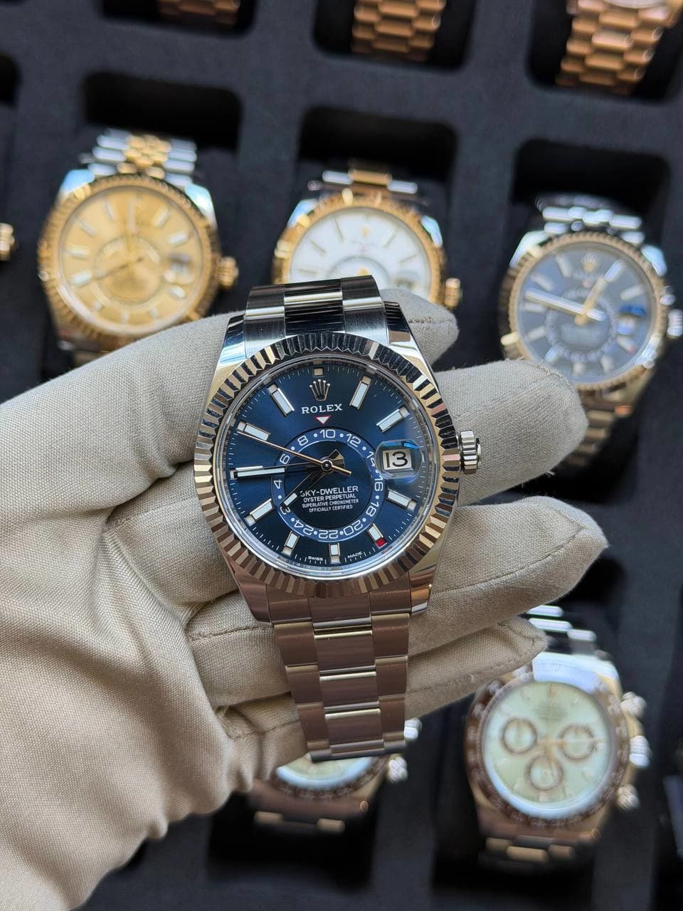 Rolex Sky-Dweller "Blue dial Oyster"