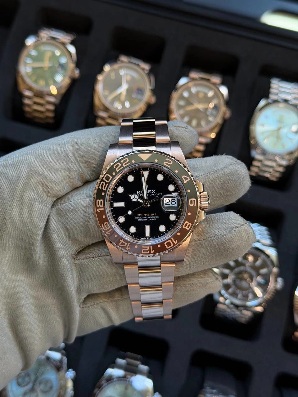 Rolex GMT-Master II Rose Gold "Black dial"