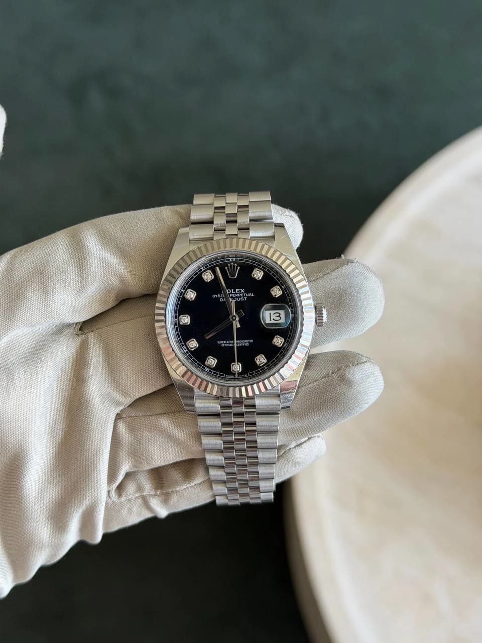 Rolex Datejust 41mm 126334 Black diamond
