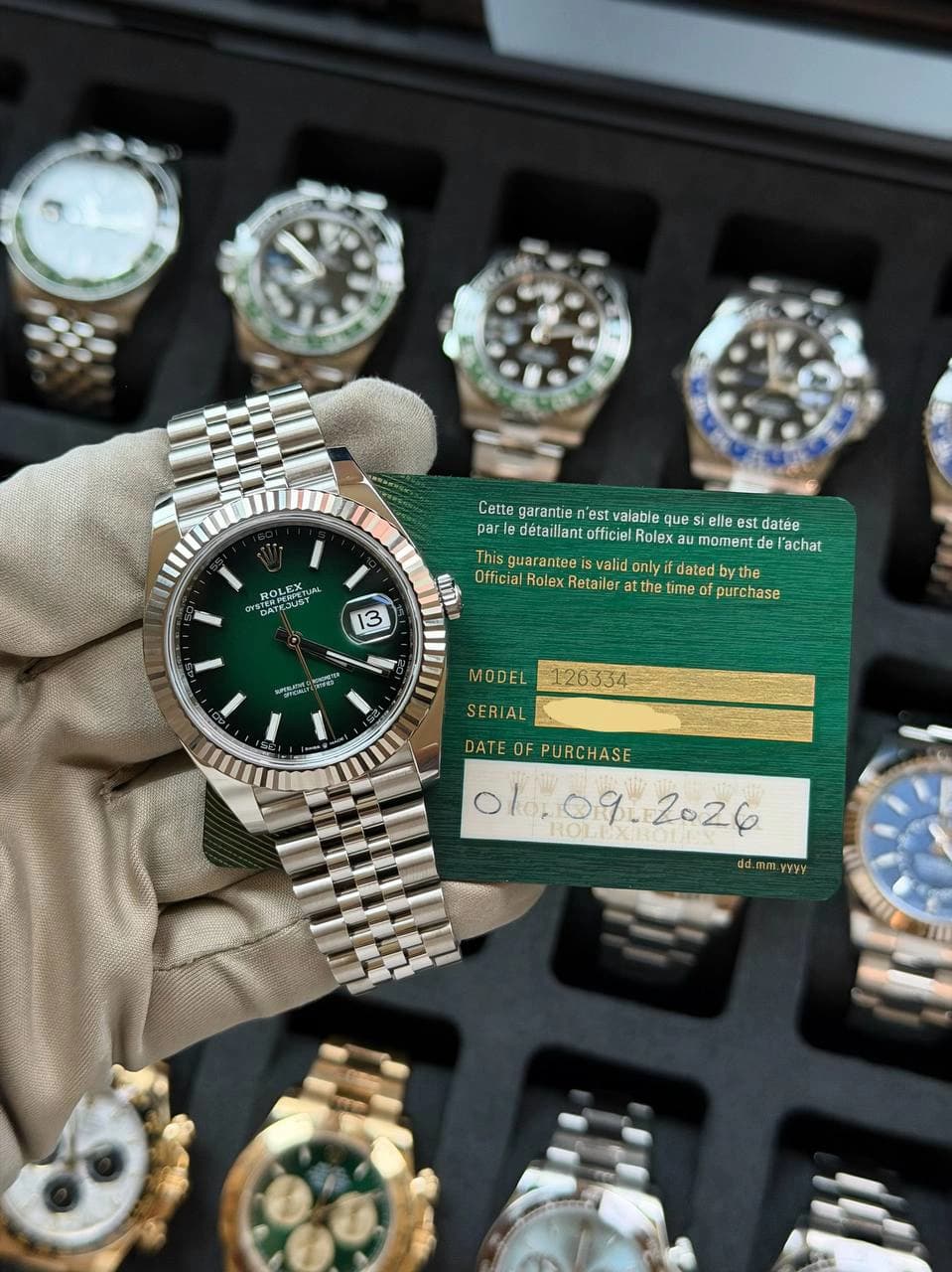 Rolex 126334 Green