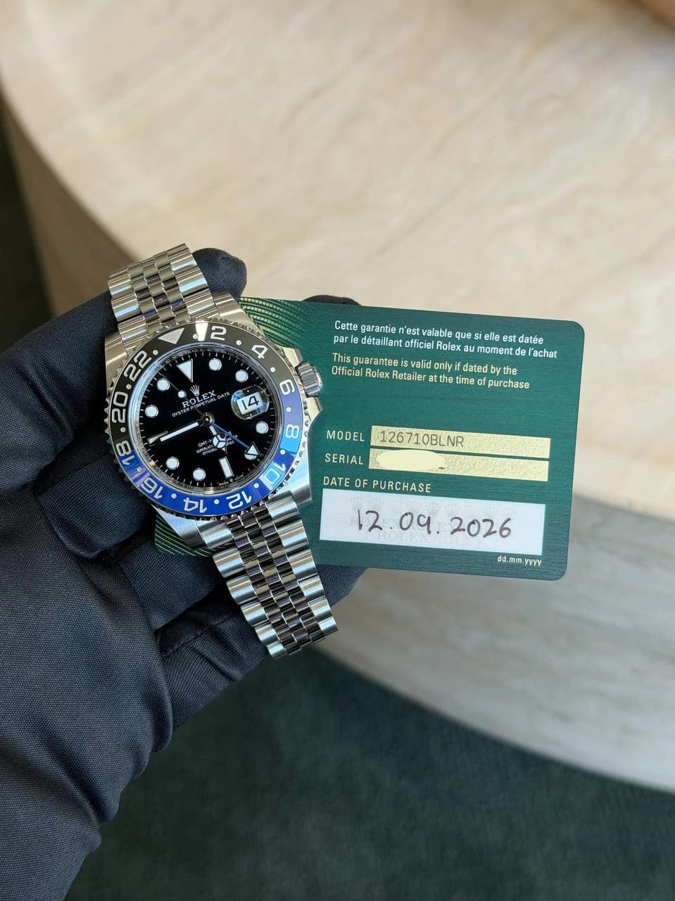 Rolex GMT-Master II "Batgirl"