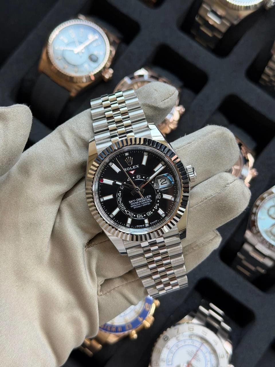 Rolex Sky-Dweller "Black dial Jubilee"