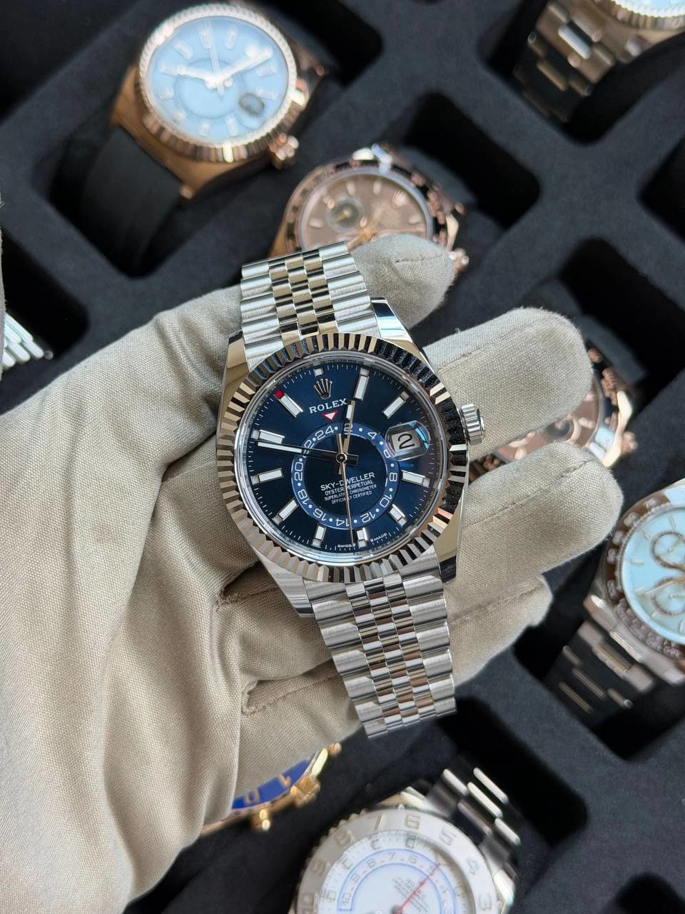 Rolex Sky-Dweller "Blue dial Jubilee"