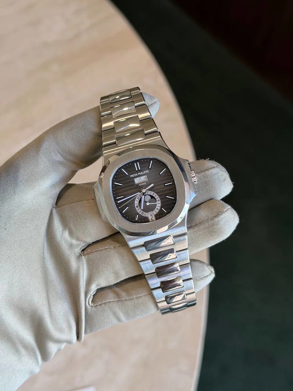 Patek Philippe Nautilus "Grey dial"