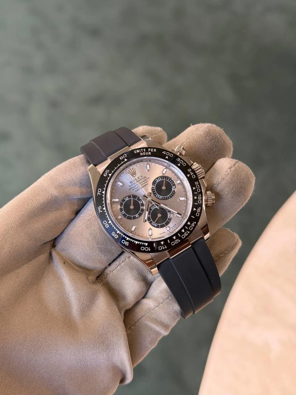 Rolex White Gold Daytona Oysterflex "Ghost"