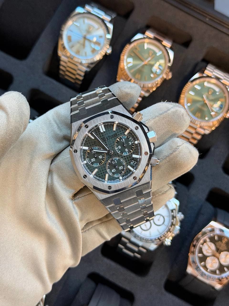 Audemars Piguet Royal Oak Chronograph "Green dial"