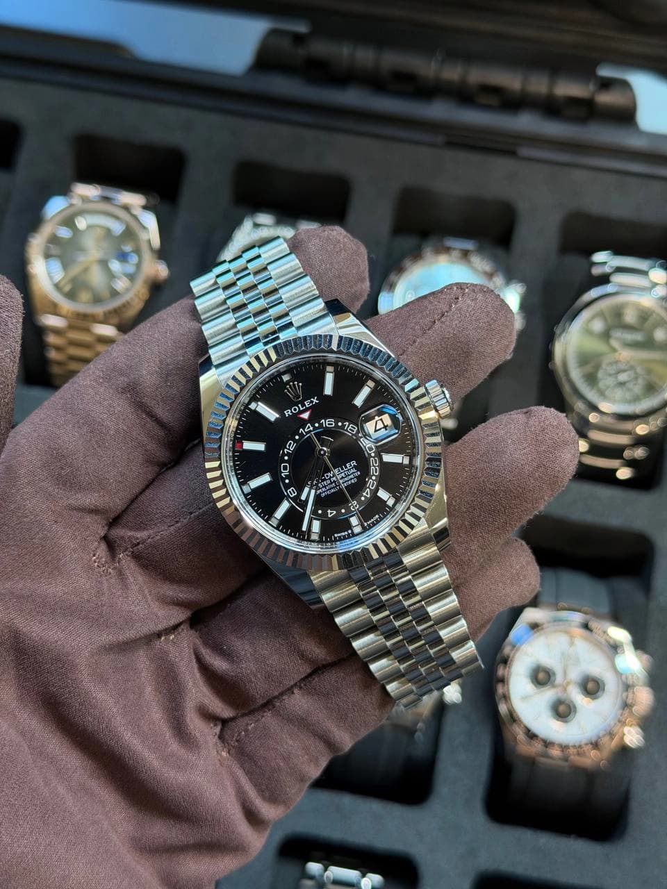 Rolex Sky-Dweller "Black dial Jubilee"