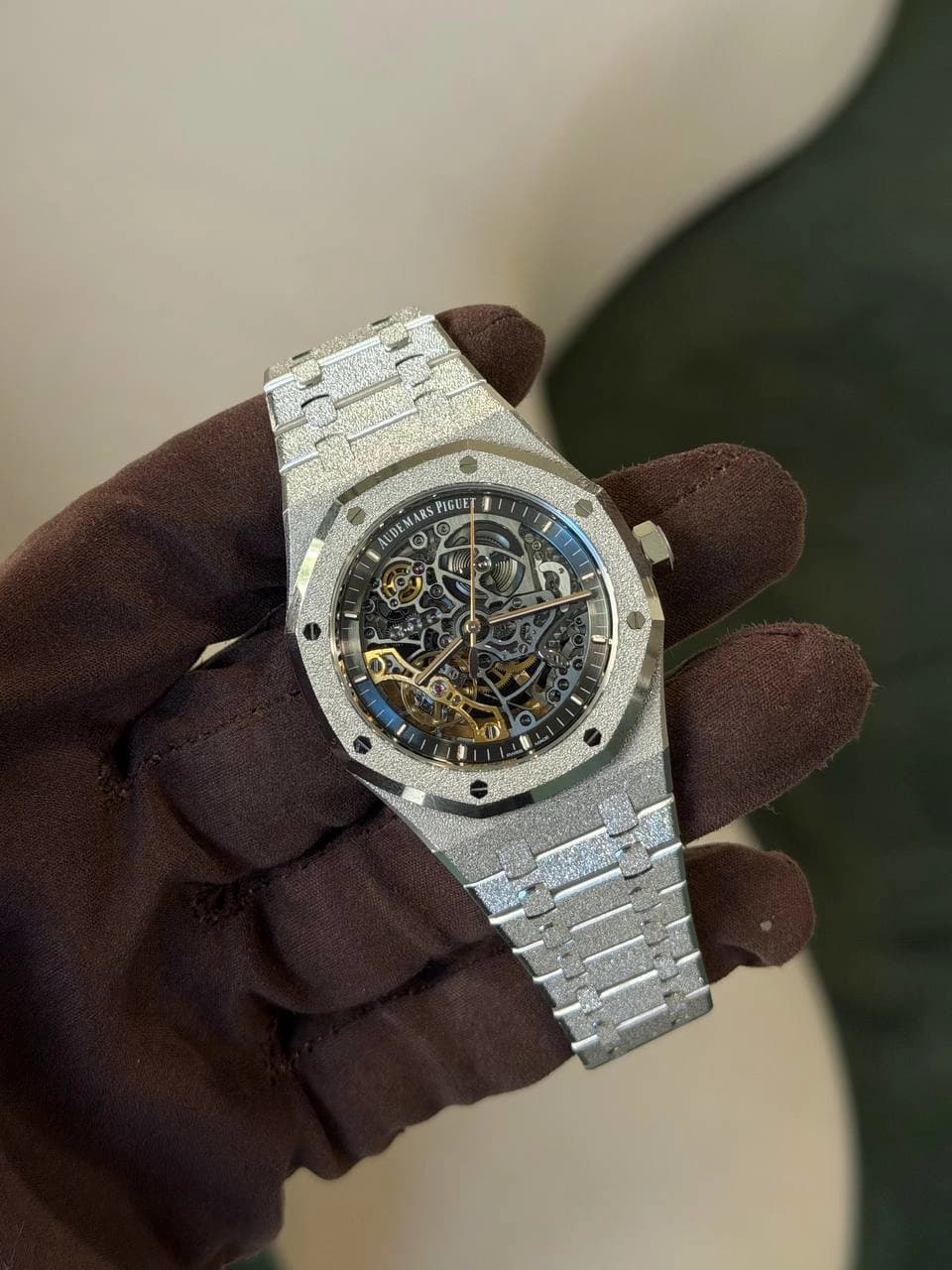 Audemars Piguet Royal Oak "Frosted Gold Skeleton"
