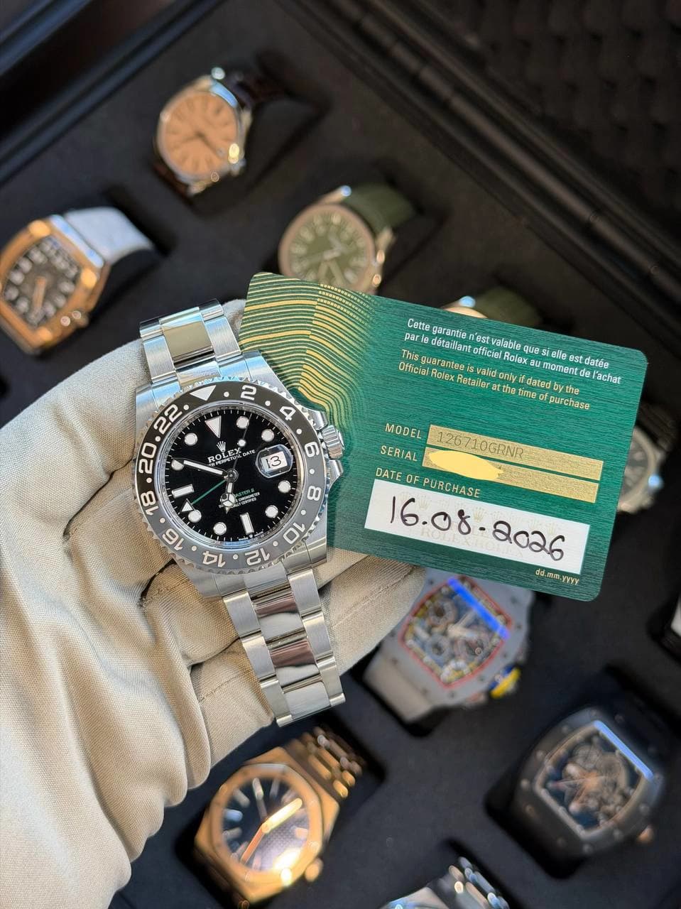 Rolex GMT-Master II "Bruce Wayne Oyster"