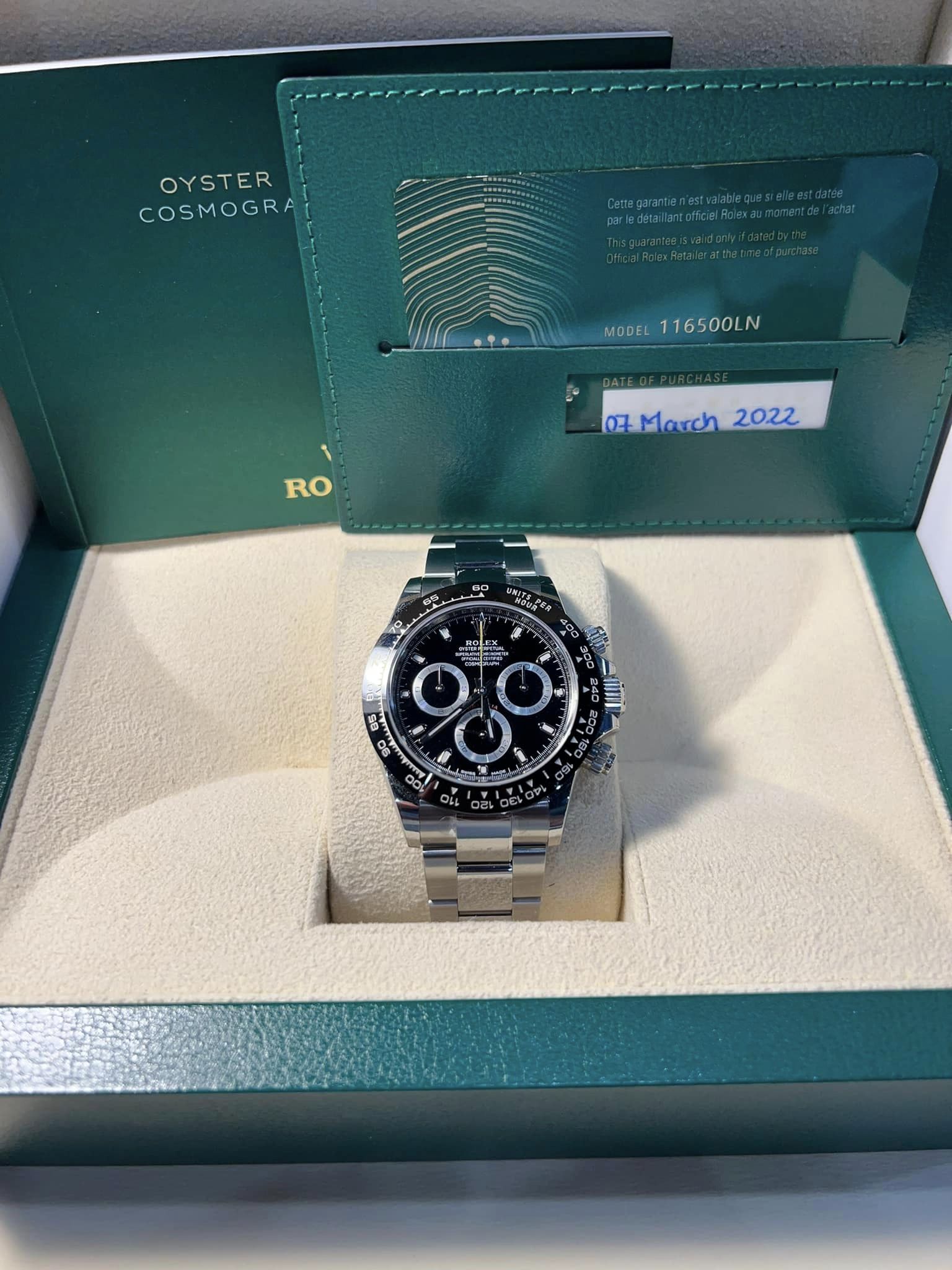 Achat rolex online daytona