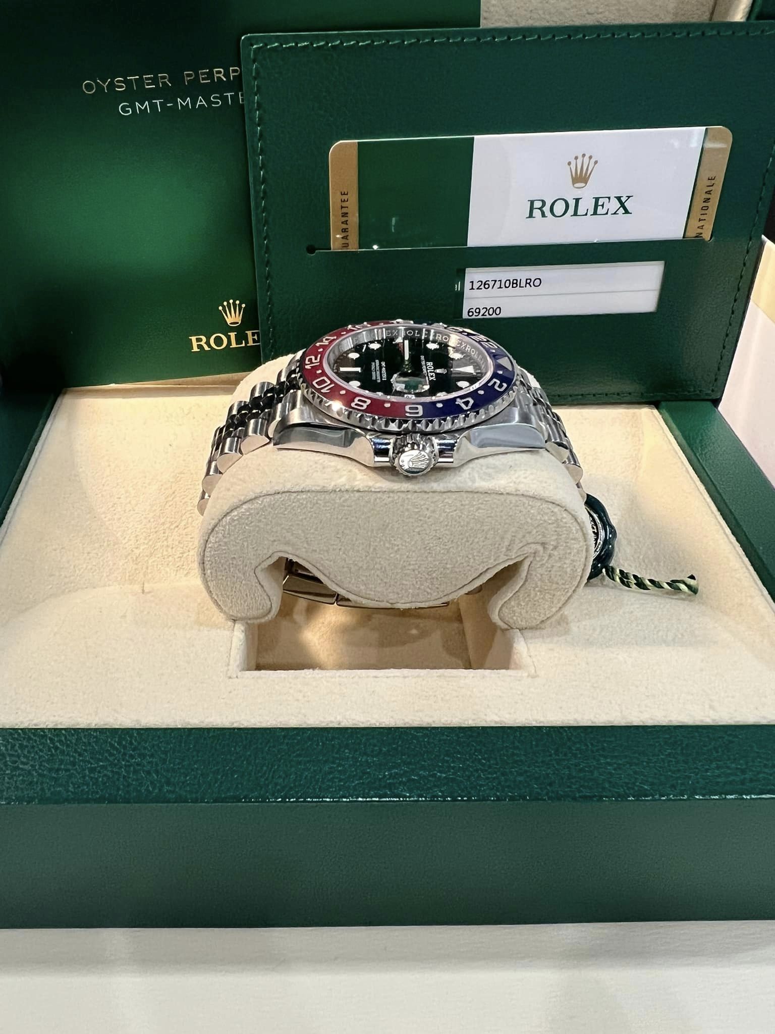 Rolex gmt discount master 2 box