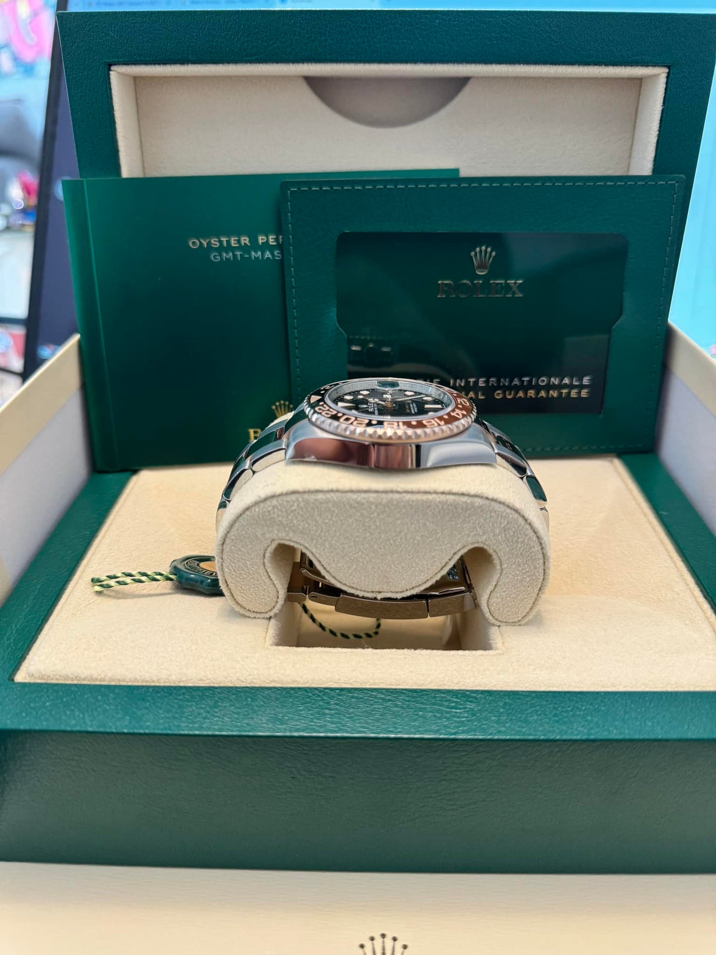 2024 New ROLEX GMT-MASTER II 126711 40MM BLACK DIAL WITH TWO TONE OYSTER BRACELET BOX + PAPERS Rootbeer