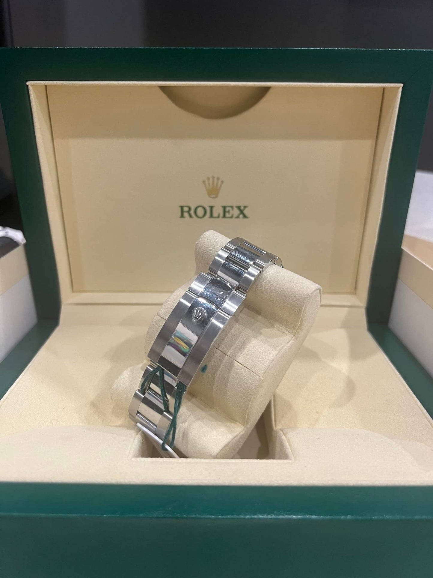 ROLEX STEEL SKY-DWELLER 32693 42MM WHIITE DIAL Box +Papers